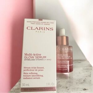 Clarins Multi-Active Glow Serum - Soft Pink